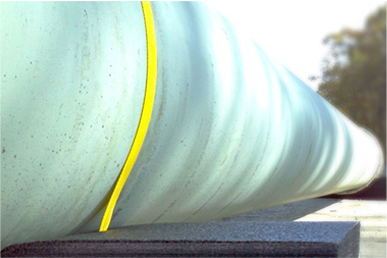 IXPP/PE foam for petroleum pipeline application