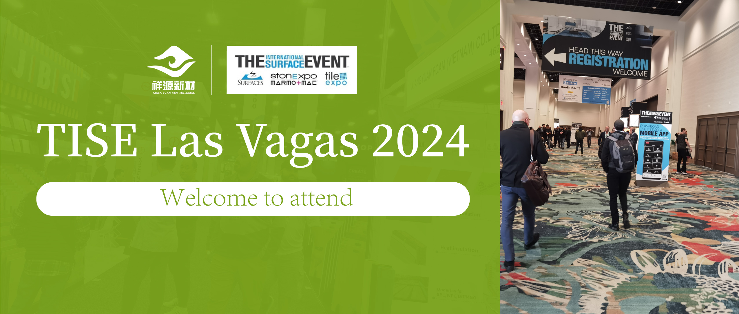  The exhibition is going on/Go straight to the 2024 Las Vegas International Floor Materials and Ceramic Tiles Show
